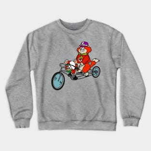 Motormouse and Autocat Classic 60s Cartoon Crewneck Sweatshirt